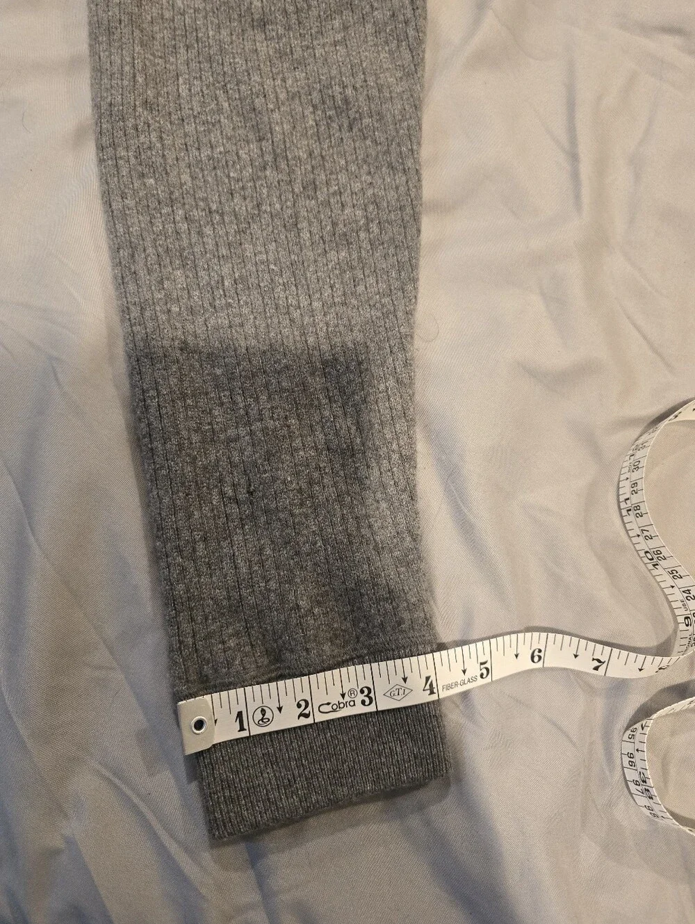 Patagonia Mens Recycled Cashmere Crewneck Sweater Forge Grey Size Large
